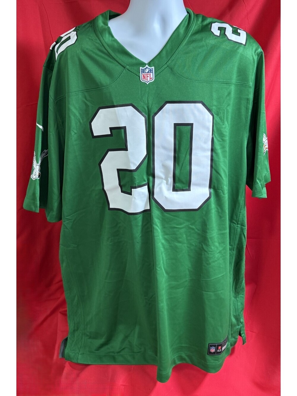 Brian Dawkins Nike Philadelphia Eagles Kelly Green Jersey Mens XXL NEW